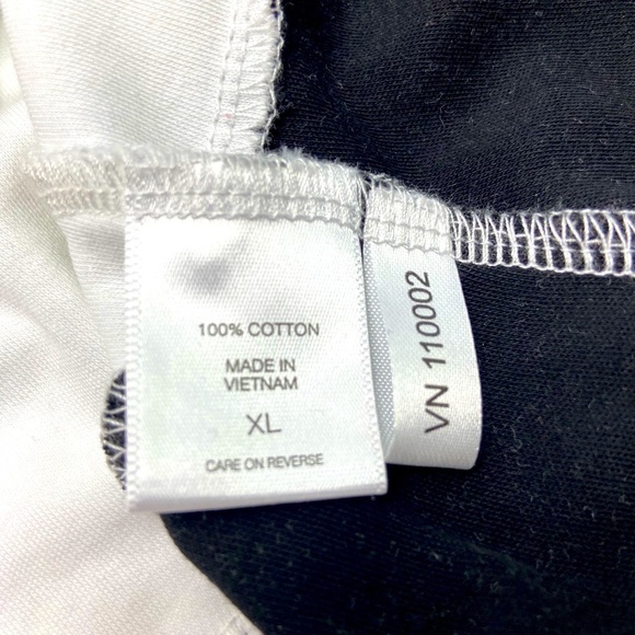 NYC & Co White Midi Sun Dress with Black Stripe and Pockets Size XL - Picture 7 of 9